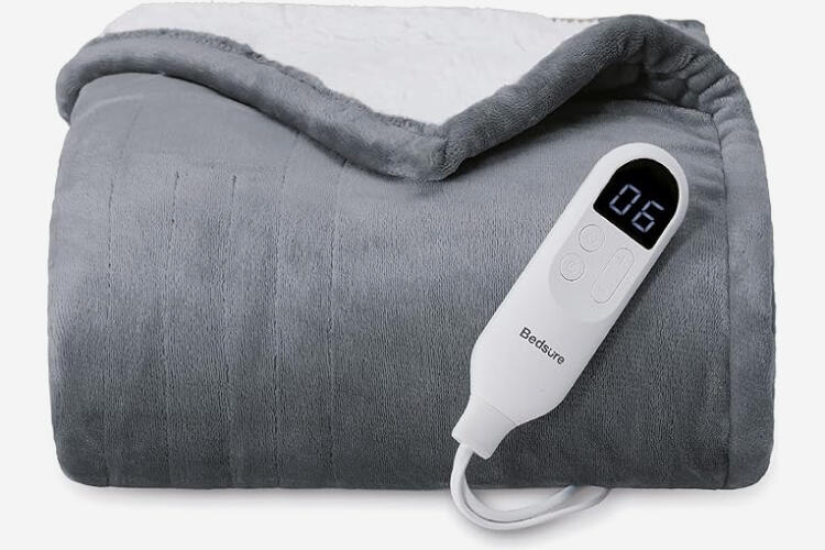 Heated Throw Blanket Image of a Heated Throw Blanket